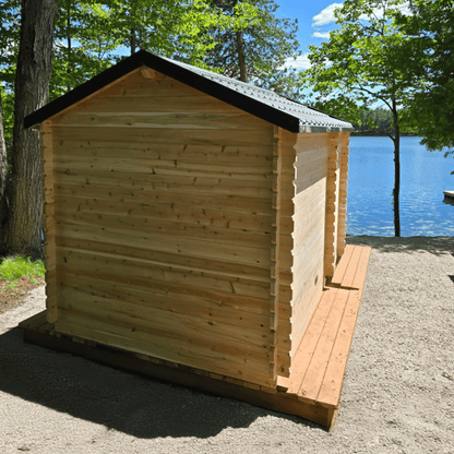 Leisurecraft CT Georgian Cabin Sauna with Changeroom