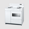Summit 36" Wide Electric Coil Top Range WEM430KW