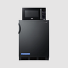 Summit Microwave/Refrigerator-Freezer Combination with Allocator MRF66BKA