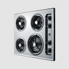 Summit 30" Wide 4-Burner Gas Cooktop Electric ZNL053