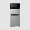 Summit Microwave/Refrigerator-Freezer Combination with Allocator MRF34BSSA