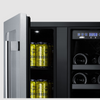 Summit 24" Built-In Wine/Beverage Center, ADA Compliant ALFD24WBV