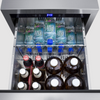 Summit 18" Wide Outdoor 2-Drawer All-Refrigerator, ADA Compliant ADRD18OS