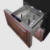 Summit 24" Wide 2-Drawer Refrigerator-Freezer ADRF244PNR (Panels Not Included)