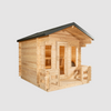 Leisurecraft CT Georgian Cabin Sauna with Porch
