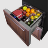 Summit 24" Wide 2-Drawer Refrigerator-Freezer ADRF244PNR (Panels Not Included)