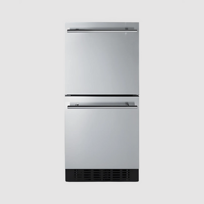 Summit 15" Wide 2-Drawer All-Refrigerator, ADA Compliant ASDR1524