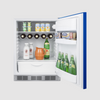 Summit 24" Wide All-Refrigerator BAR611WHB