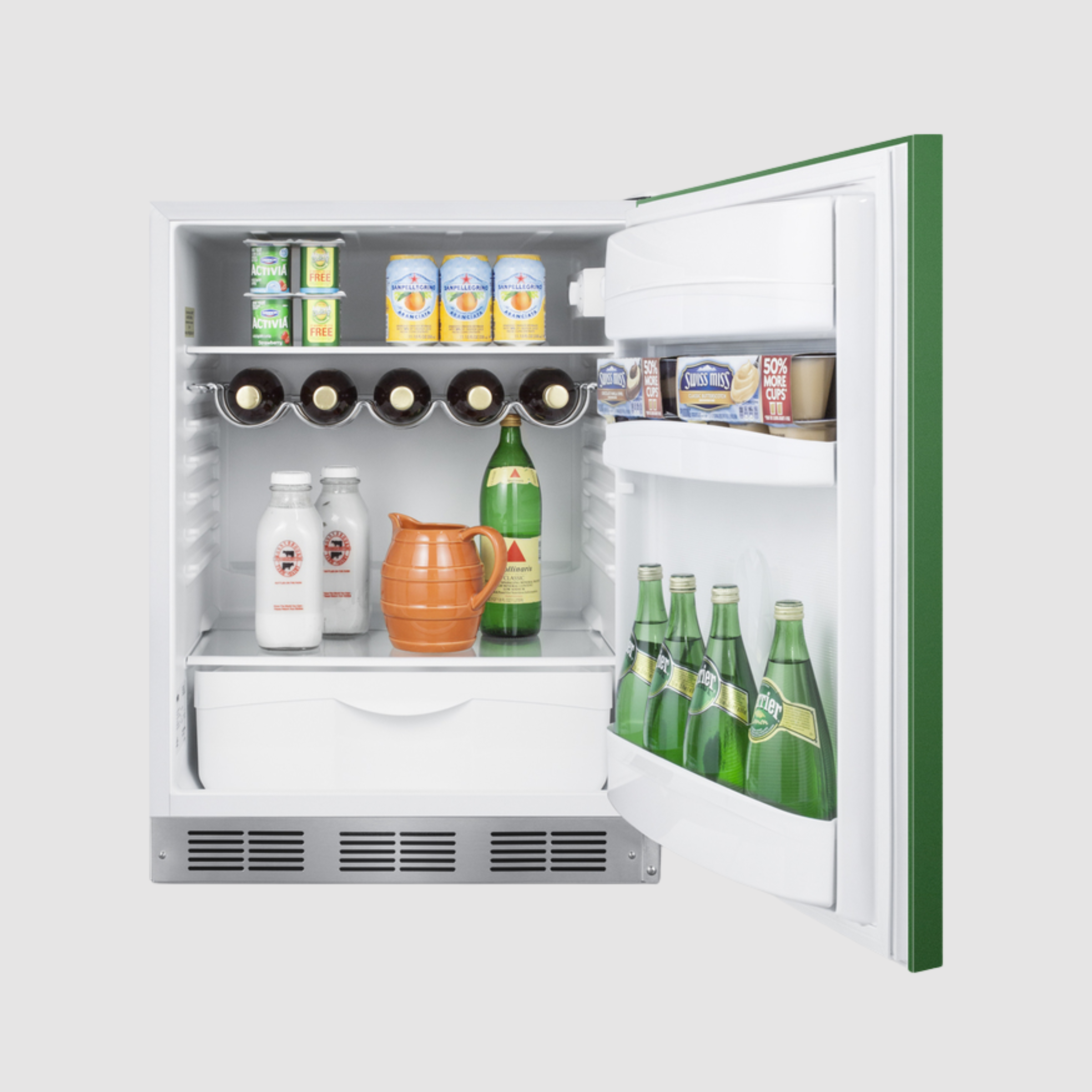 Summit 24" Wide All-Refrigerator BAR611WHG