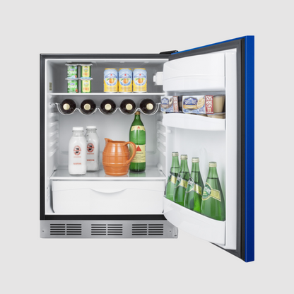 Summit 24" Wide All-Refrigerator BAR631BKB