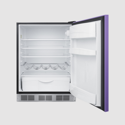 Summit 24" Wide All-Refrigerator BAR631BKP