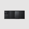 Summit 85" Wide Casework Suite with Refrigerator and Microwave, ADA Height CWSUITE85R
