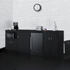 Summit 85" Wide Casework Suite with Refrigerator and Microwave, ADA Height CWSUITE85R