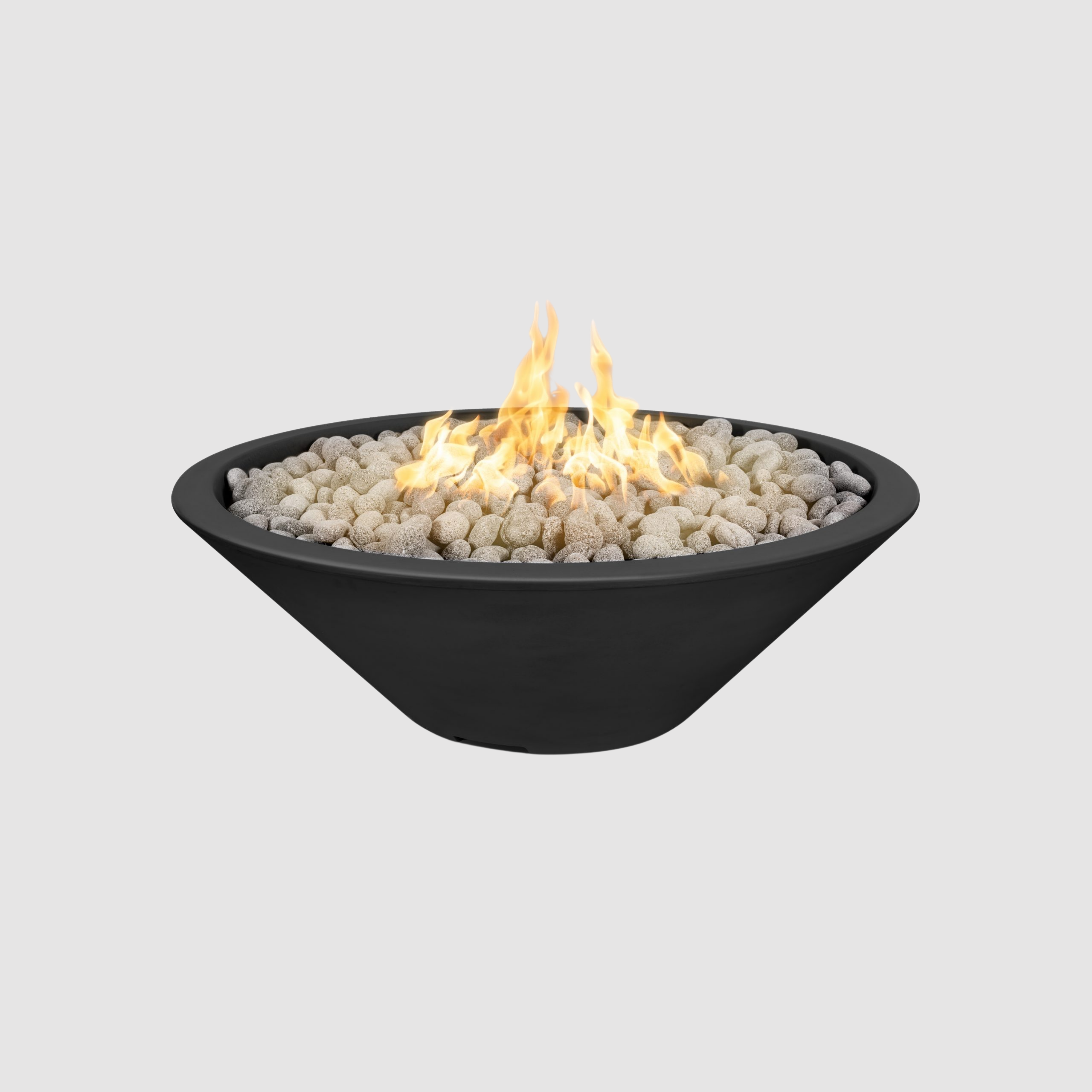 The Outdoor Plus Cazo Fire Pit - Narrow Ledge - Powder Coat