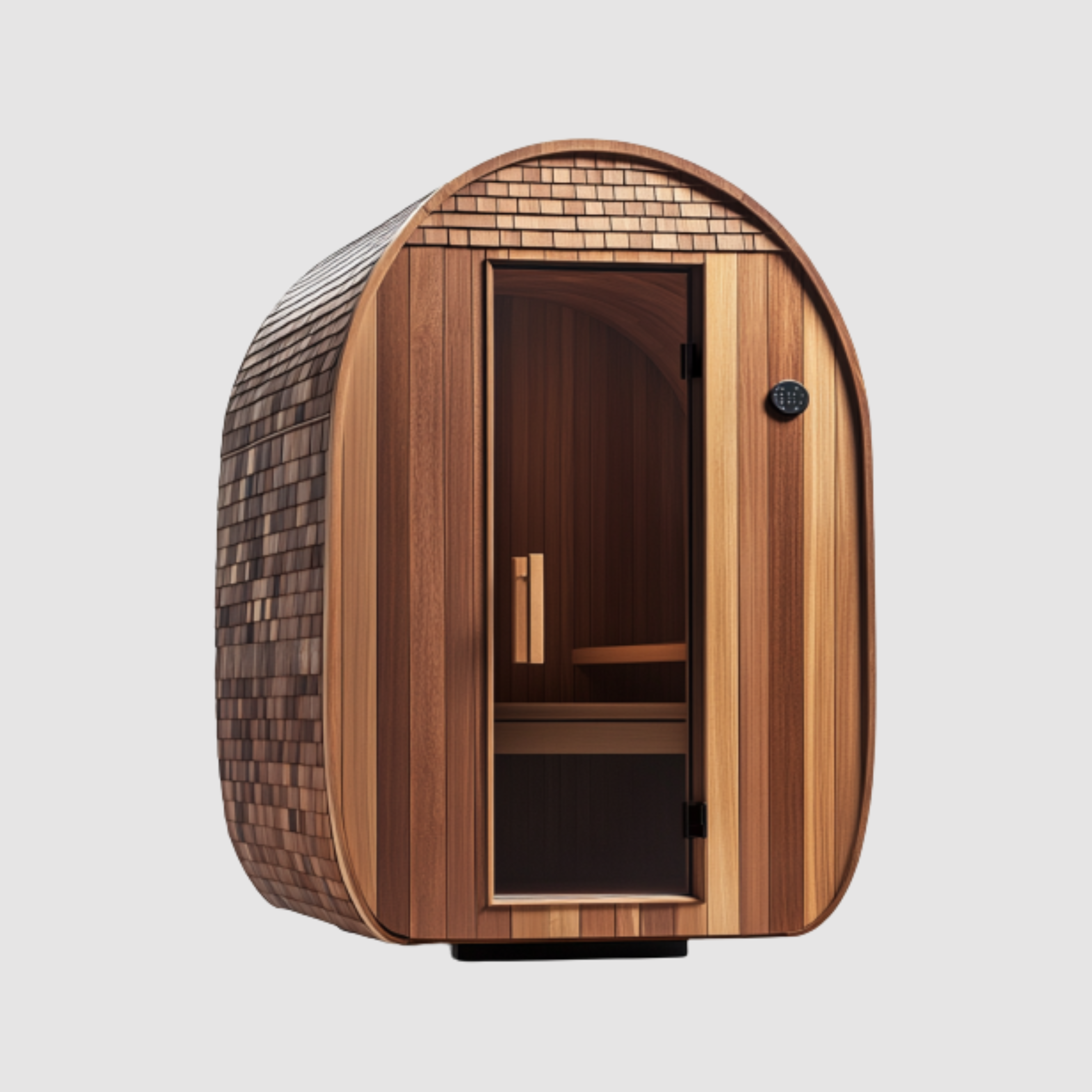 Nordic Haven Barrel Sauna – Traditional Outdoor Sauna