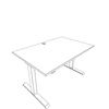 ConSet Electric Adjustable Desk Type 501-33