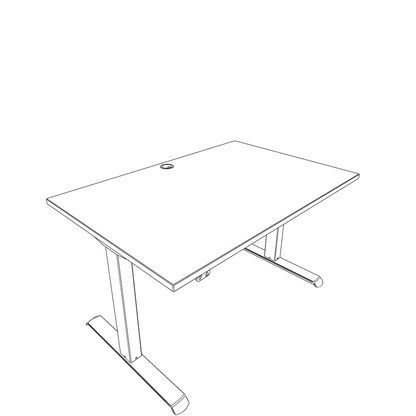 ConSet Electric Adjustable Desk Type 501-33