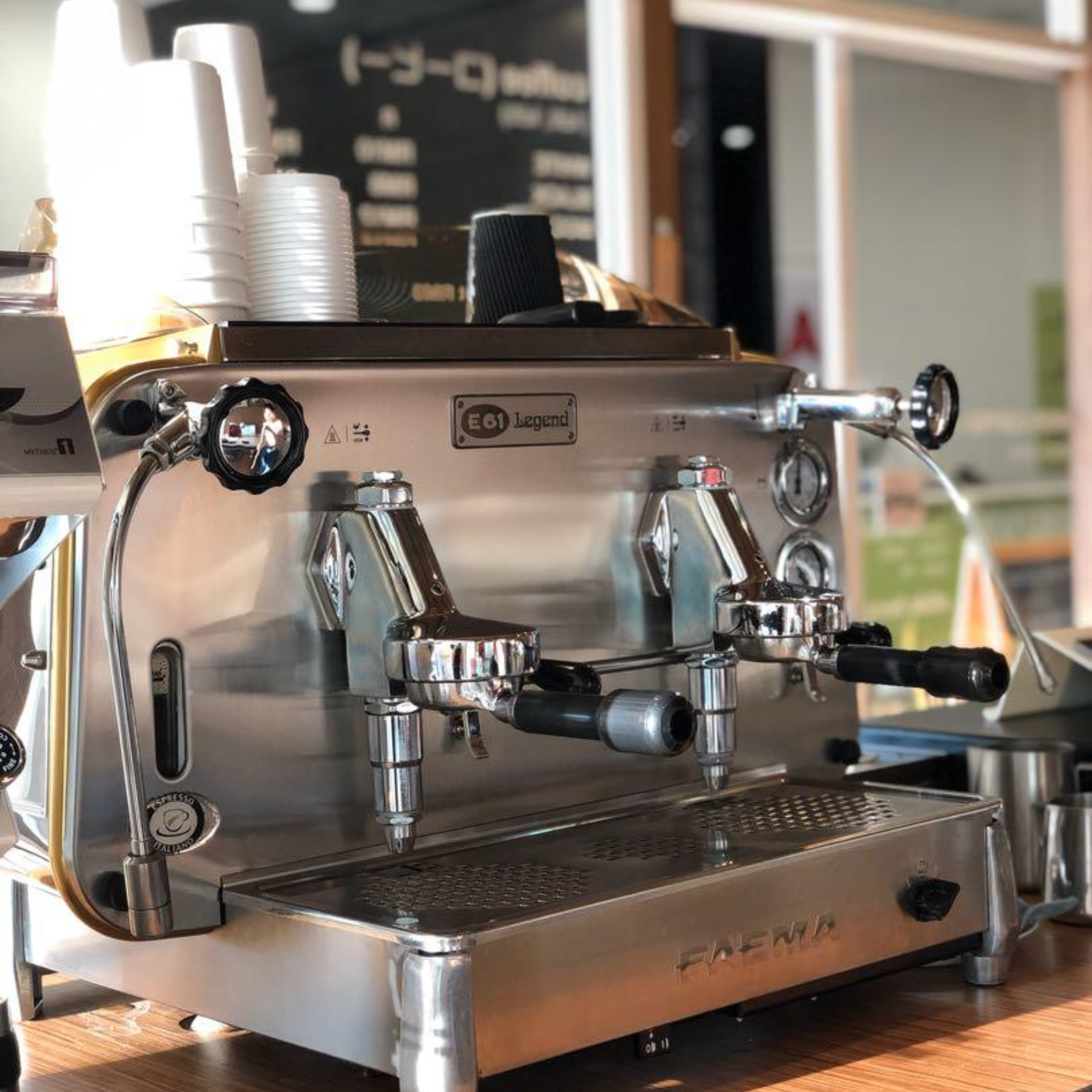 Faema Traditional Espresso Coffee Machine E61 Legend