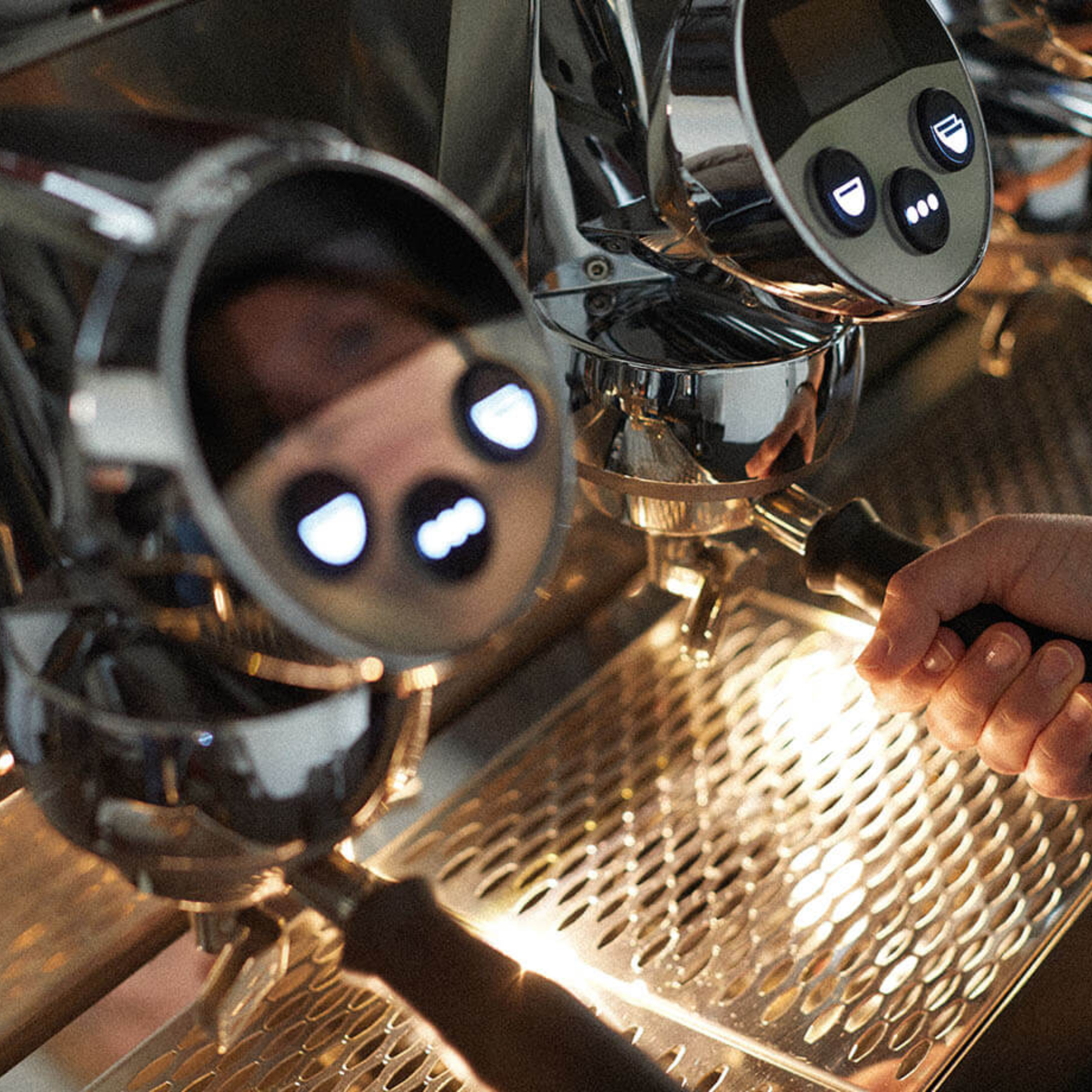 Faema Traditional Espresso Coffee Machine President 3 Buttons