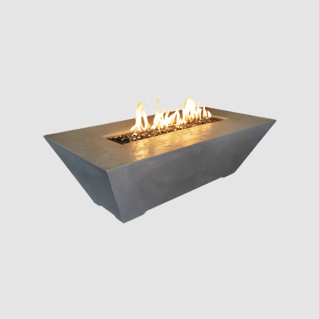 Phoenix Precast Products Rectangular Oblique Fire Table
