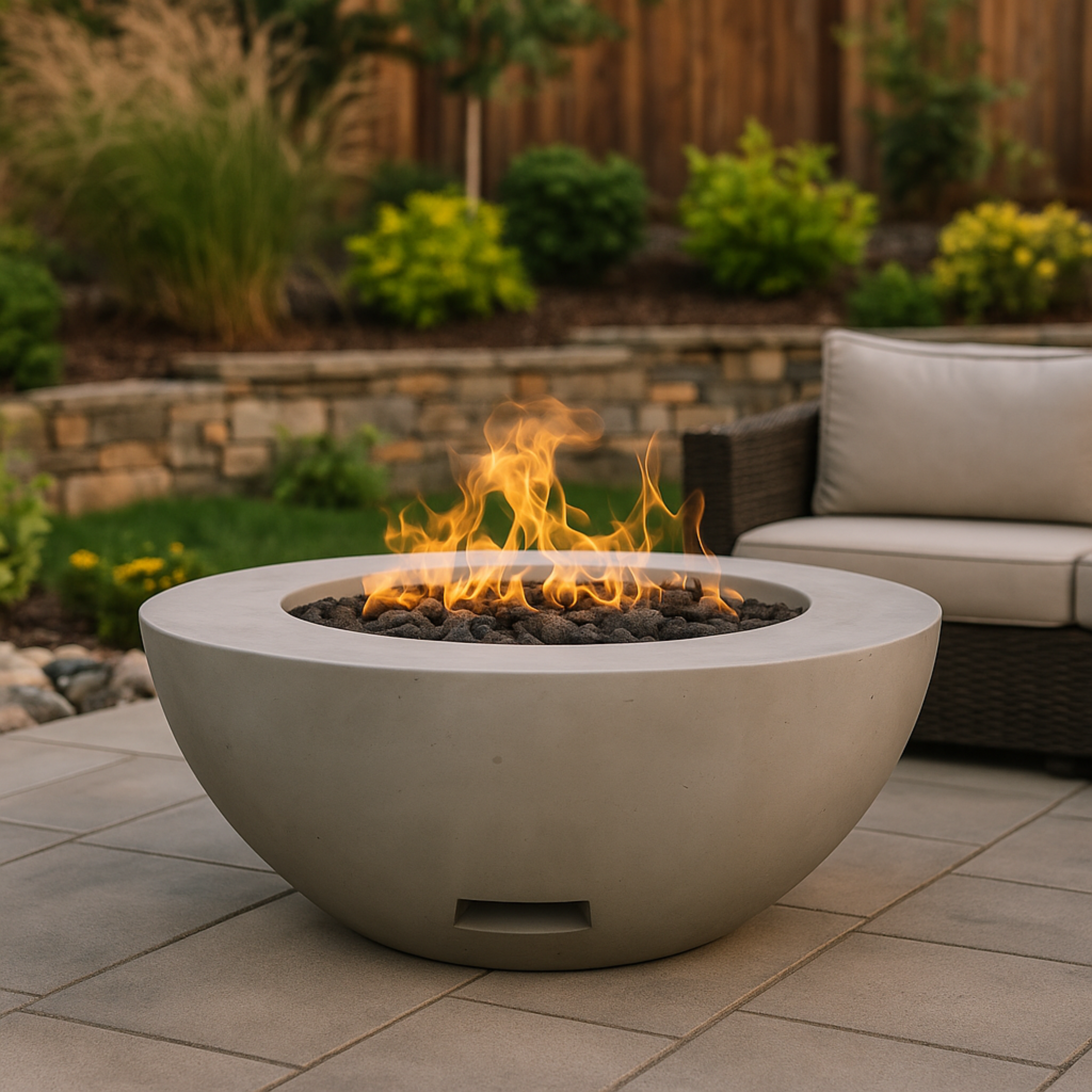 Phoenix Precast Products Round Fire Table