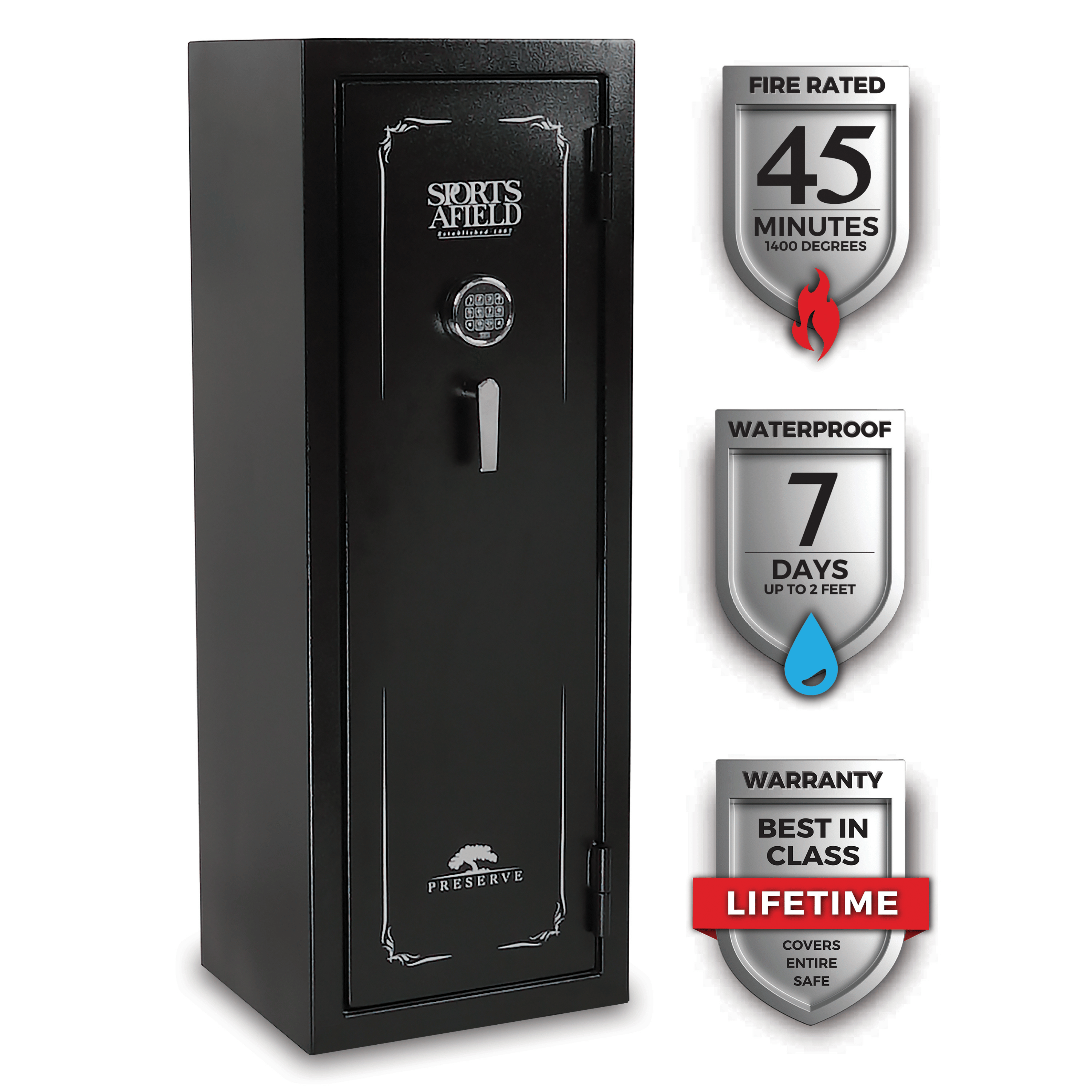 Sports Afield Preserve Series Gun Safe
