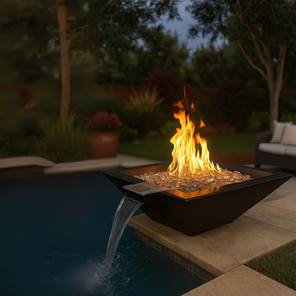 Phoenix Precast Products Oblique Fire & Water Bowl