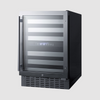Summit 24" Wide Built-In Wine Cellar SWC532BLBISTCSS