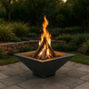 Phoenix Precast Products Square Oblique Fire Bowl With Venting