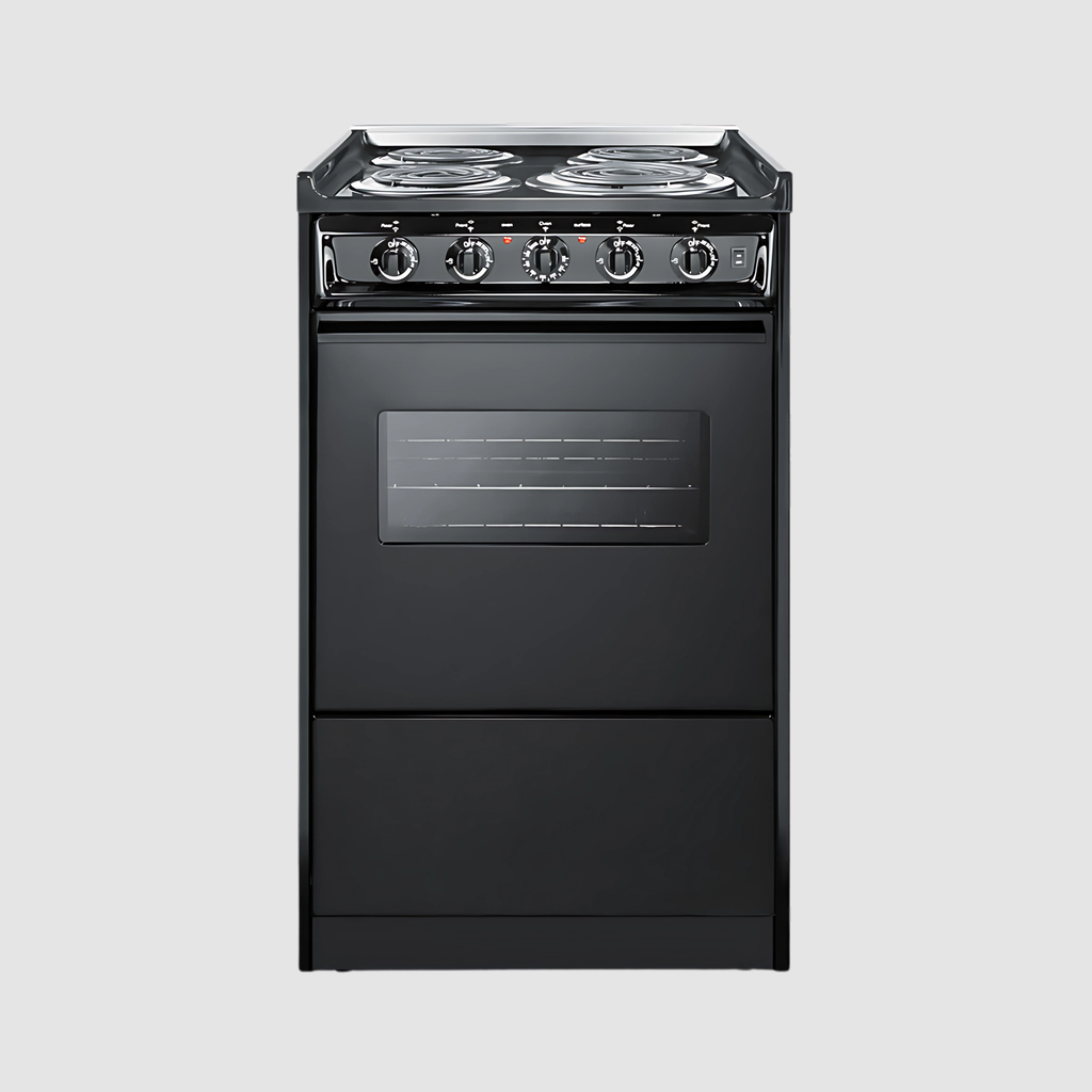 Summit 20" Wide Electric Coil Range TEM110BRWY