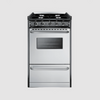 Summit 20" Wide Gas Range, Open Burners TNM1107BRW