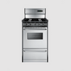 Summit 20" Wide Gas Range, Open Burners TNM1107BRW