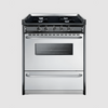 Summit 20" Wide Gas Range, Open Burners TNM1107BRW
