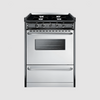 Summit 20" Wide Gas Range, Open Burners TNM1107BRW