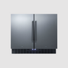 Summit 36" Wide Built-In Refrigerator-Freezer (Panels Not Included)