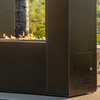 The Outdoor Plus Williams Outdoor Fireplace - Powder Coated Metal