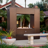 The Outdoor Plus Williams Outdoor Fireplace - Powder Coated Metal