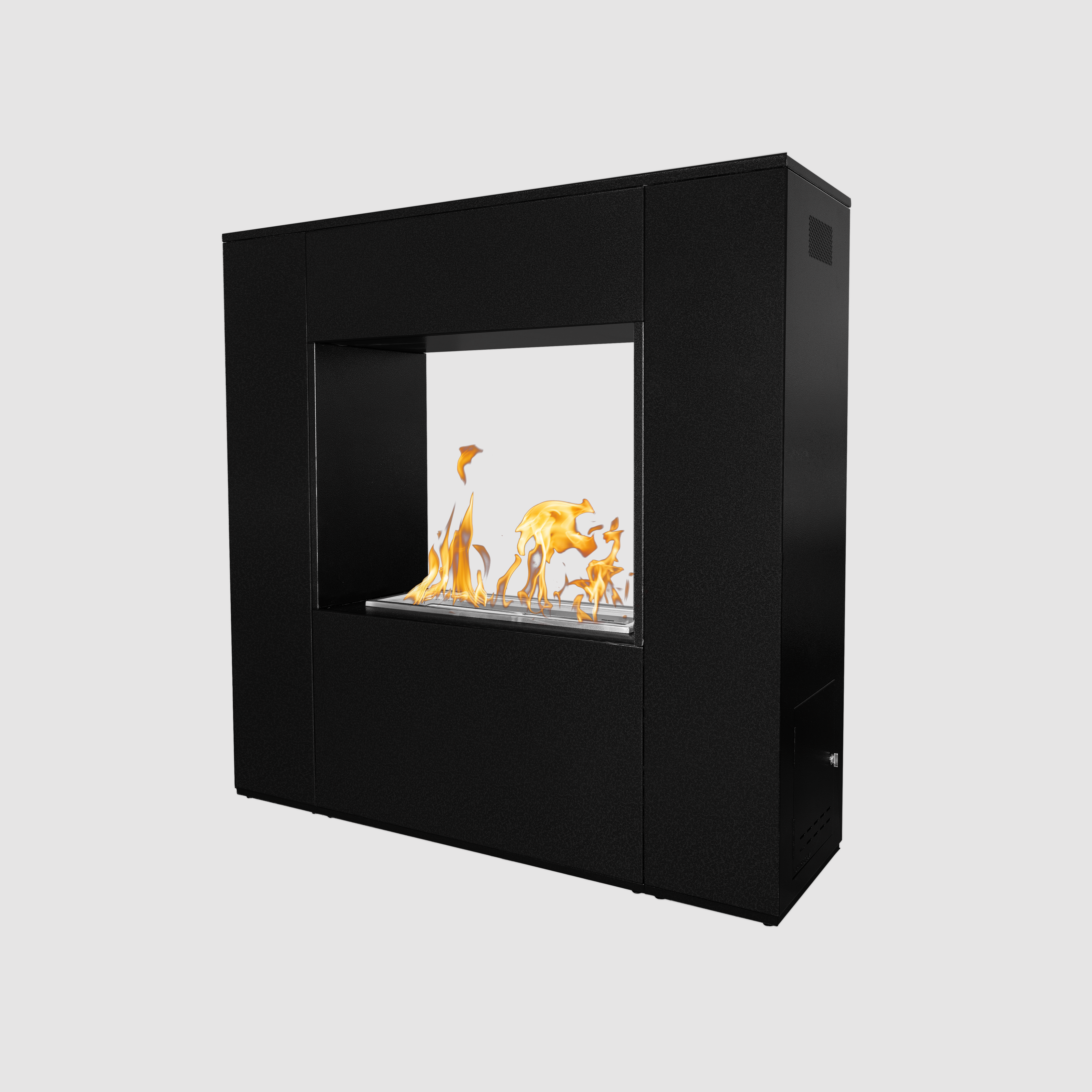 The Outdoor Plus Williams Outdoor Fireplace - Powder Coated Metal