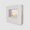 The Outdoor Plus Williams Outdoor Fireplace - Powder Coated Metal