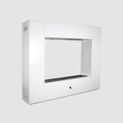 The Outdoor Plus Williams Outdoor Fireplace - Powder Coated Metal