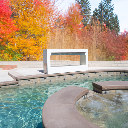 The Outdoor Plus Williams Outdoor Fireplace - RTF (Ready to Finish)