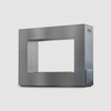 The Outdoor Plus Williams Outdoor Fireplace - Stainless Steel