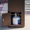 The Outdoor Plus Williams Outdoor Fireplace - Stainless Steel