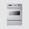 Summit 24" Wide Electric Wall Oven, 220/240V and 115/120V TEM721BKW